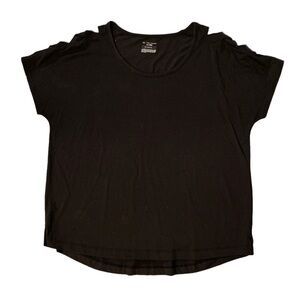 Tek Gear Dry Tek Women’s Black Tee Shirt size XL